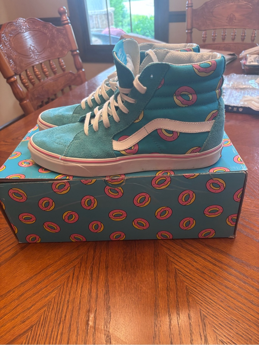 Odd Future Scuba Blue High-Top US Men’s 10 (box included (dmg) no pink laces)